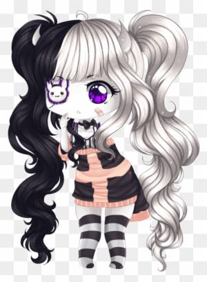 Demon Girl - Demon Anime Chibi Girl - Transparent PNG Free Download