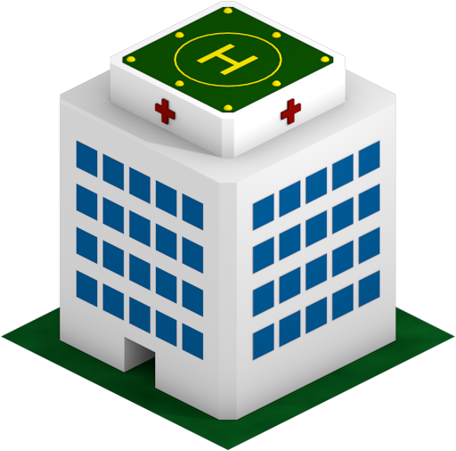 Hospital Clipart Animation - Animated Photos Of Hospital - Transparent PNG Free Download