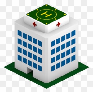Hospital Clipart Animation - Animated Photos Of Hospital - Transparent PNG Free Download