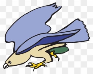 Cartoon, Bird, Flying, Wings, Art, Heron, Fly - Animated Kite Bird - Transparent PNG Free Download