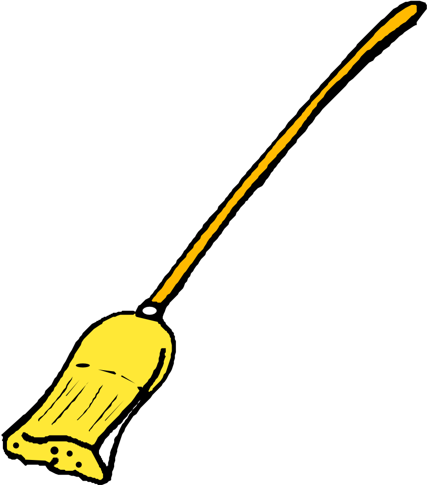 Broom Clipart Free Clipart Images - Animated Clipart For Cleaning - Transparent PNG Free Download