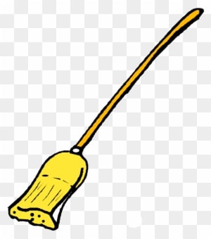 Broom Clipart Free Clipart Images - Animated Clipart For Cleaning - Transparent PNG Free Download