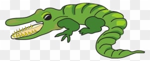Cartoon, Teeth, Alligator, Segments, Mouthed - Aligator Animation - Transparent PNG Free Download