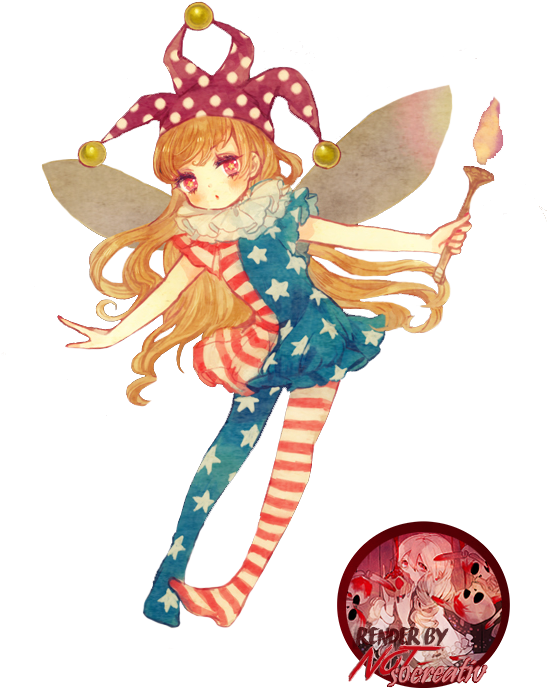 Clown Anime Render By Notsocreativ - Anime Girl Clown Render - Transparent PNG Free Download