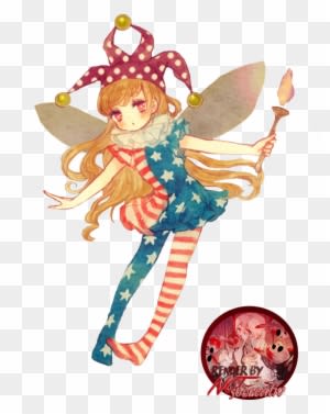 Clown Anime Render By Notsocreativ - Anime Girl Clown Render - Transparent PNG Free Download