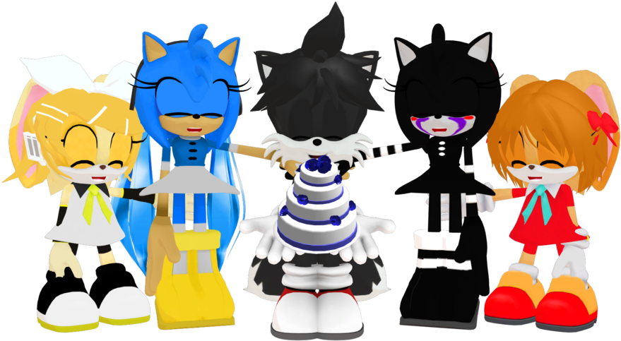 Happy Birthday To Me Mmd By Waleedtariqmmd - Happy Birthday Anime Figure - Transparent PNG Free Download