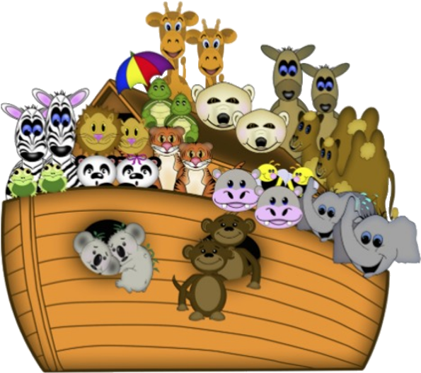 Clip Art Noah S Ark Animals Flood Clipart Pencil And - Noah's Ark Animals Two By Two - Transparent PNG Free Download
