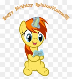 Happy Birthday Rainbowplasma By Flutterguy317 - Happy Birthday Brother Funny Animated - Transparent PNG Free Download