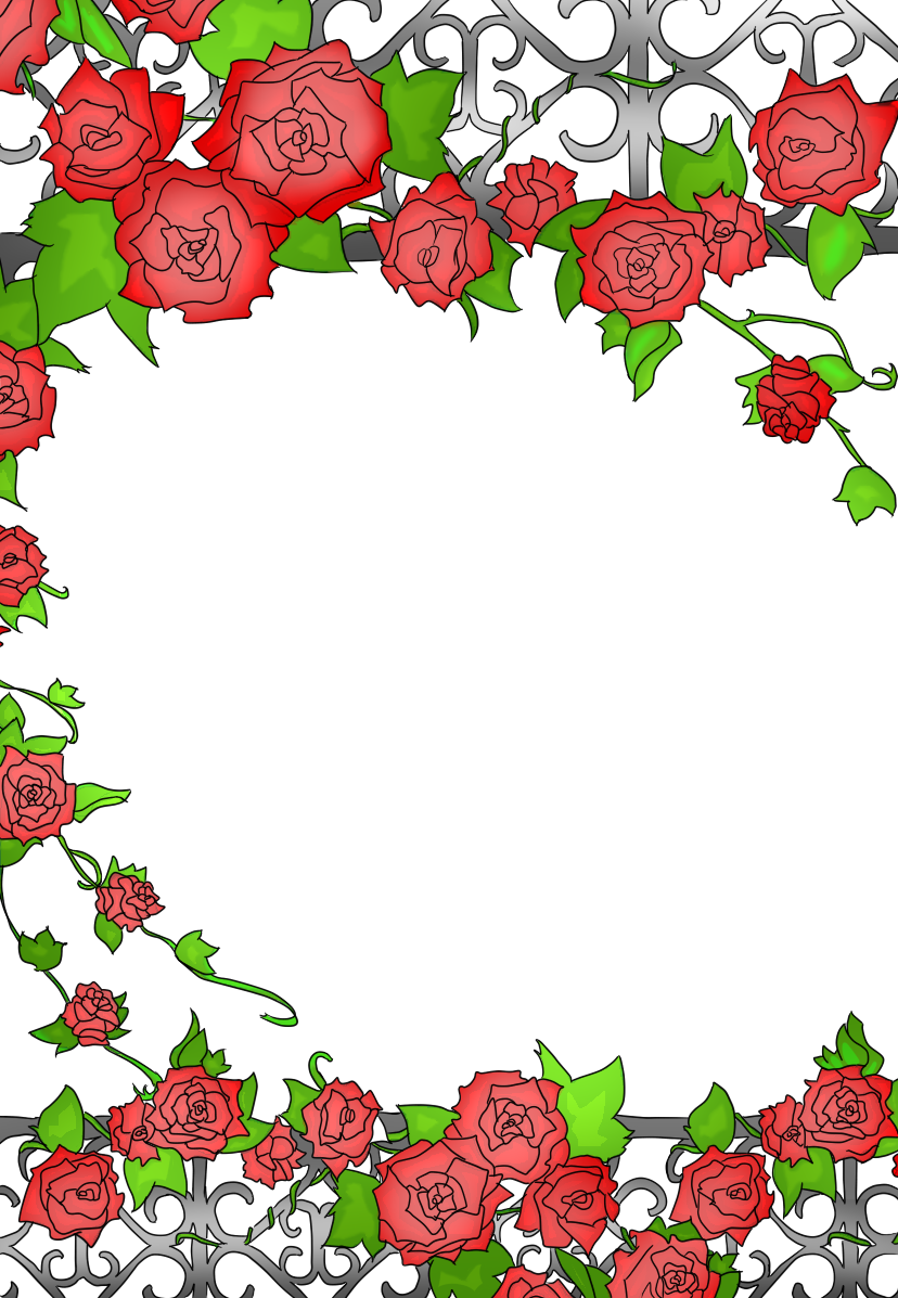 Yükle - Anime Floral Framer Png - Transparent PNG Free Download
