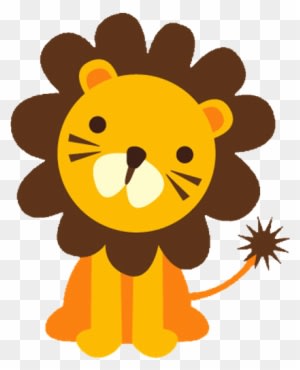 Baby Lion Clipart Baface 71 With Clipart Ba Shower - Safari Animals Clip Art - Transparent PNG Free Download