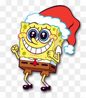 Nick Spongebob Santa - Happy Friday Gif Images Animated - Transparent PNG Free Download
