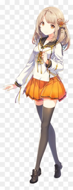 Jp Wp Wp Content Themes Onsenmusume Pc Assets Img Character - Chicas Anime Con Uniforme Escolar - Transparent PNG Free Download