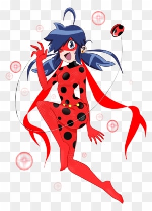 Miraculous Ladybug 2d - Miraculous Ladybug Ladybug Anime - Transparent PNG Free Download