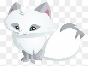 Arctic Fox Graphic 2-0 - Animal Jam Arctic Fox - Transparent PNG Free Download
