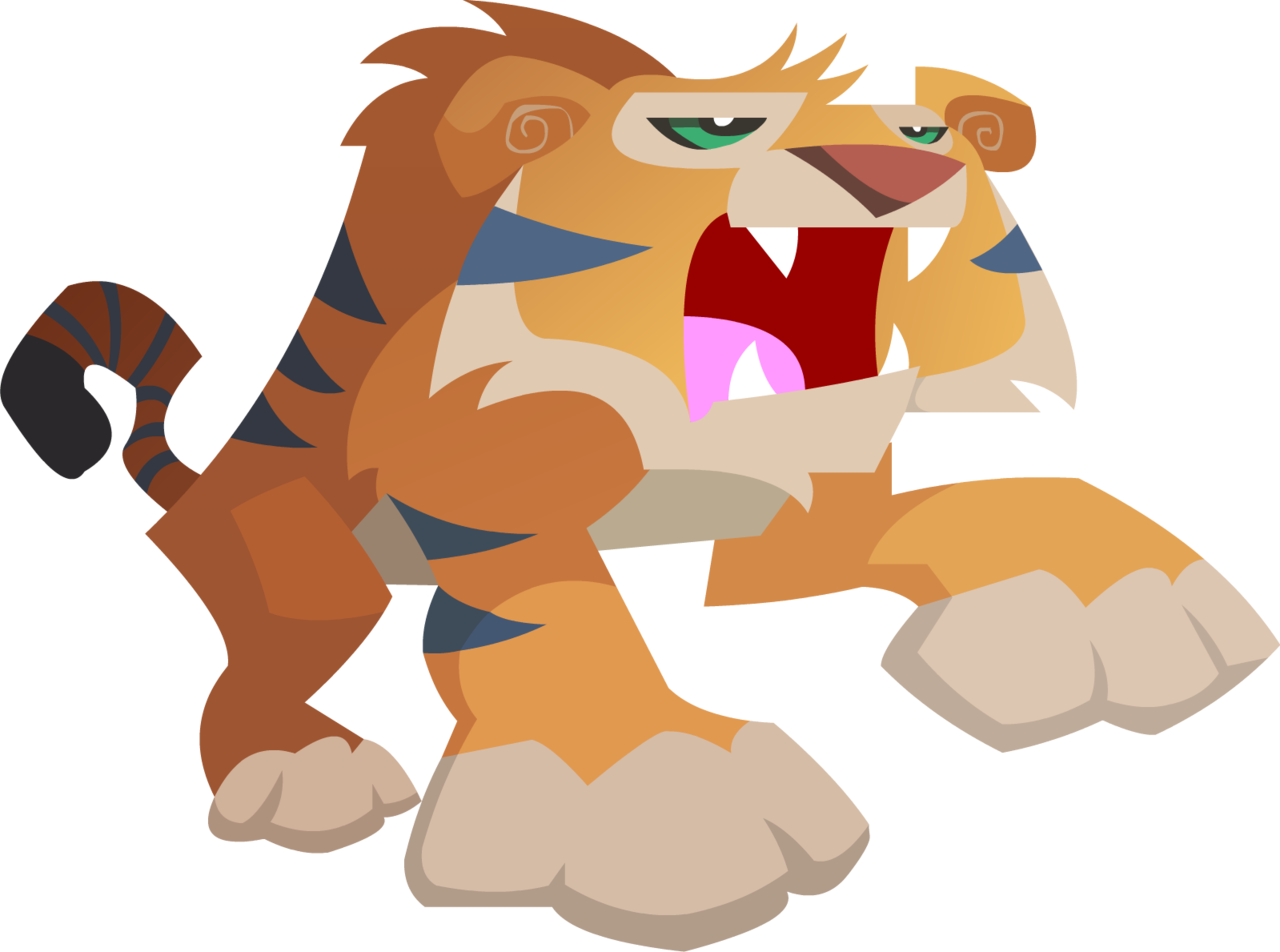 Animal Jam Tiger Vector By Shayla567-d54sz8o - Animal Jam Tiger - Transparent PNG Free Download