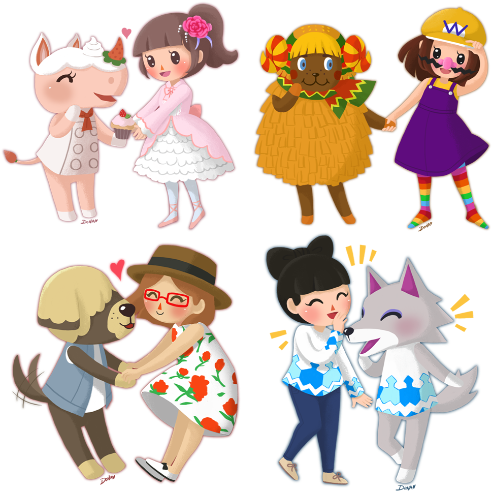 Animal Crossing New Leaf 03 By Superdonut - Cute Animal Crossing New Leaf Characters - Transparent PNG Free Download