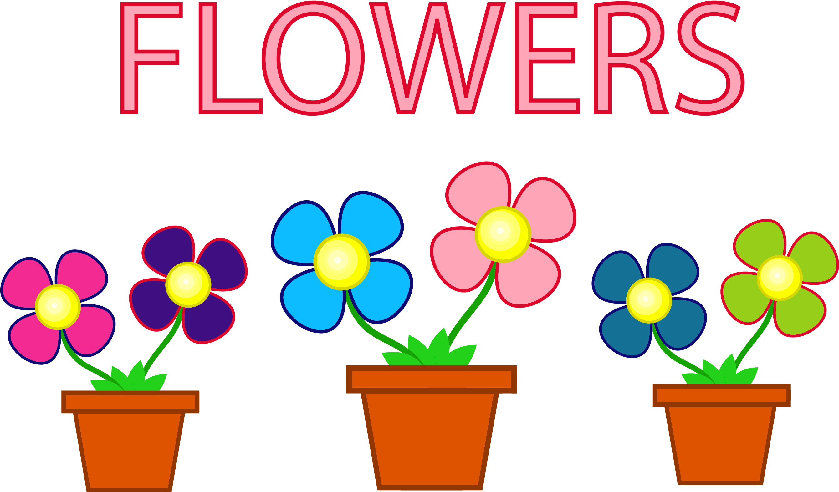 Potted Flowers Png Clipart - Spring (flowers) Tote Bag, Adult Unisex, Natural - Transparent PNG Free Download
