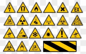 Warning Signs - Warning Corrosive Sign Large Tote Bag, Natural, Large - Transparent PNG Free Download