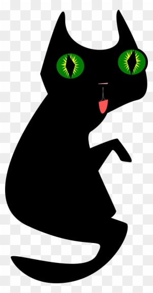 Clipart - Black Cat - Black Cat - Boo!" Halloween Tote Ba, Adult Unisex, - Transparent PNG Free Download
