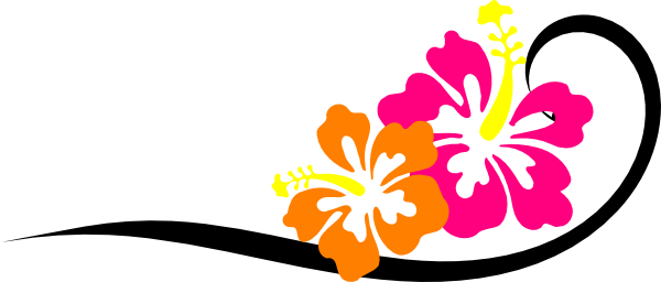 This Free Clip Arts Design Of Black Swirl, Bright Hibiscus - Hibiscus Tote Bag, Adult Unisex, Natural - Transparent PNG Free Download
