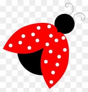 Ladybug Clipart Big - Cartoon Red And Black Ladybug Bag, Adult Unisex, Natural - Transparent PNG Free Download