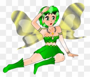 Cartoon Girl Elf - Keep Trying Faerie Tote Bag, Adult Unisex, Natural - Transparent PNG Free Download