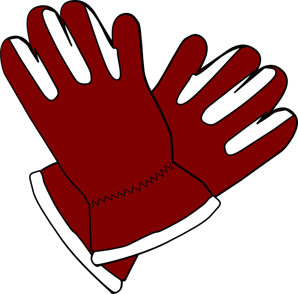 Red Gloves Clip Art At Clkercom Vector Clip Art Online - Natural Rubber - Transparent PNG Free Download