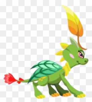 Nature Dragon 2b - Dragon City Nature Dragon - Transparent PNG Free Download