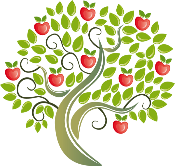 Apple Tree Tote Bag, Adult Unisex, Natural - Transparent PNG Free Download