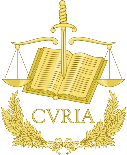 Emblem Of The Court Of Justice Of The European Union - Nature Protection Service - Transparent PNG Free Download