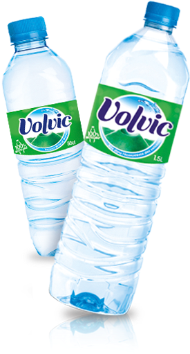 New French Prestige Brands, Shining Sunlight On Bonduelle's - Volvic Natural Spring Water - 4 Pack, 101.44 Fl Oz - Transparent PNG Free Download