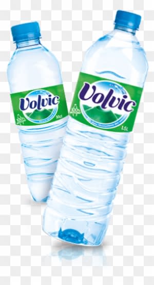 New French Prestige Brands, Shining Sunlight On Bonduelle's - Volvic Natural Spring Water - 4 Pack, 101.44 Fl Oz - Transparent PNG Free Download