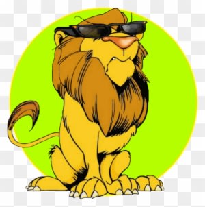 Painting, Cm ©2012 By Eddie Davis - Lion Cartoon Nature - Transparent PNG Free Download