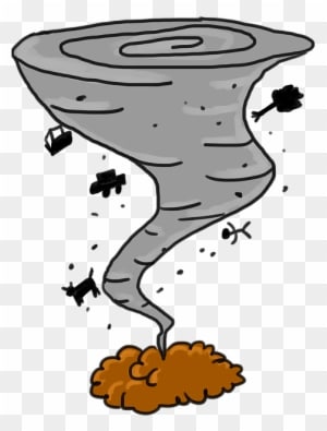 Tornado, Cyclone, Twister, Storm, Windstorm - Natural Disasters Clip Art - Transparent PNG Free Download