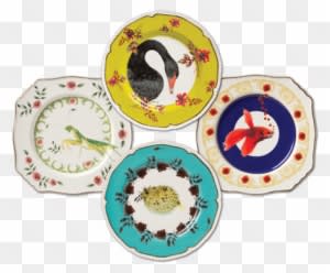 Plates Designed By Lou Rota For Anthropologie - Lou Rota Nature Table - Transparent PNG Free Download
