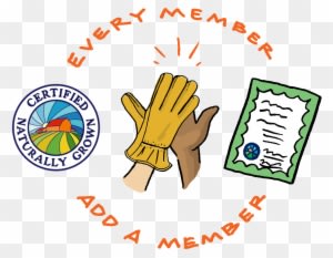 With The Onset Of Spring, Many Farmers Are Considering - Certified Naturally Grown - Transparent PNG Free Download