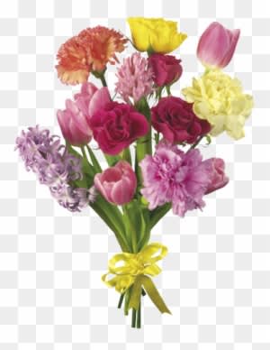 Flower Bouquet 2 By Dementiarunner - Cosmic Nature I Canvas Print - Small By Nikola Nupra - Transparent PNG Free Download