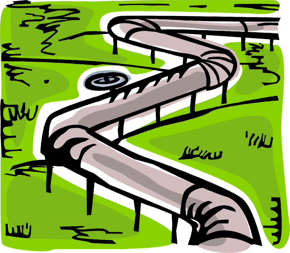 Pipeline Clip Art - Pipeline Natural Gas Cartoon - Transparent PNG Free Download