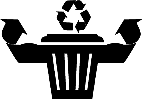 Waste Management & Wealth - Recycle Bag In Green, Adult Unisex, Natural - Transparent PNG Free Download