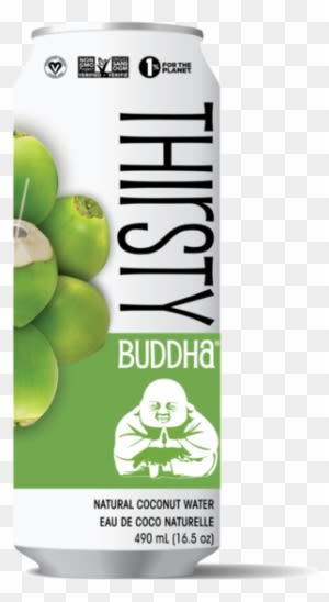 Thirsty Buddha All Natural Coconut Water - Thirsty Buddha All Natural Coconut Water - Transparent PNG Free Download