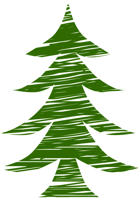 Pine Tree Illustration 13, Buy Clip Art - Nature - Transparent PNG Free Download