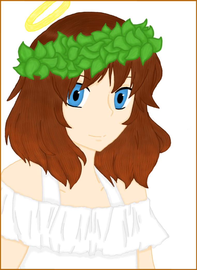 Young Mother Nature By Shadow-bahar - Drawings Of Mother Nature Easy - Transparent PNG Free Download