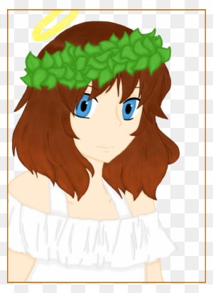 Young Mother Nature By Shadow-bahar - Drawings Of Mother Nature Easy - Transparent PNG Free Download