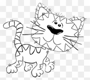 Download Hd Cartoon Cat Coloring Pages, Download Hq - Crazy Cat Budget Tote Bag, Adult Unisex, Natural And - Transparent PNG Free Download