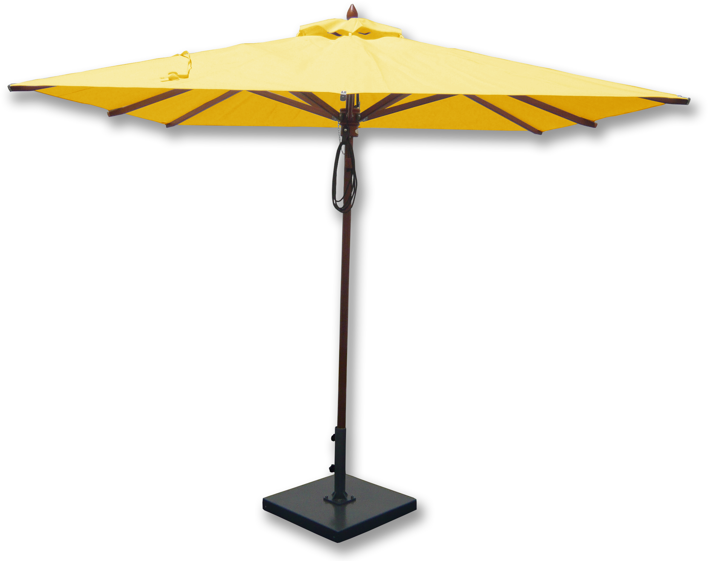 Outdoor Yellow Umbrella Png - 8' Umbrella Greencorner Fabric: Natural - Transparent PNG Free Download