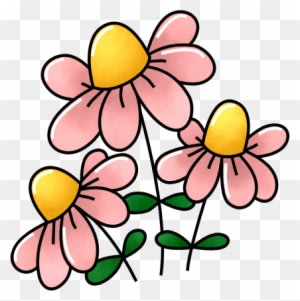 Find This Pin And More On Cutepics By Jijen - Pink And Yellow Flowers Tote Bag, Adult Unisex, Natural - Transparent PNG Free Download