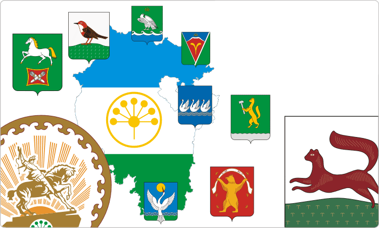 Heraldry Of Bashkortostan - Ufa Coat Of Arms Tote Bag, Adult Unisex, Natural - Transparent PNG Free Download