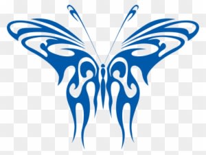 Clipart Butterfly - Abstract Butterfly Large Tote Bag, Natural, Large - Transparent PNG Free Download