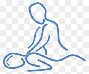 Massage Chair Therapy Line Art Spa - Natural Massage Oil Recipes - Transparent PNG Free Download