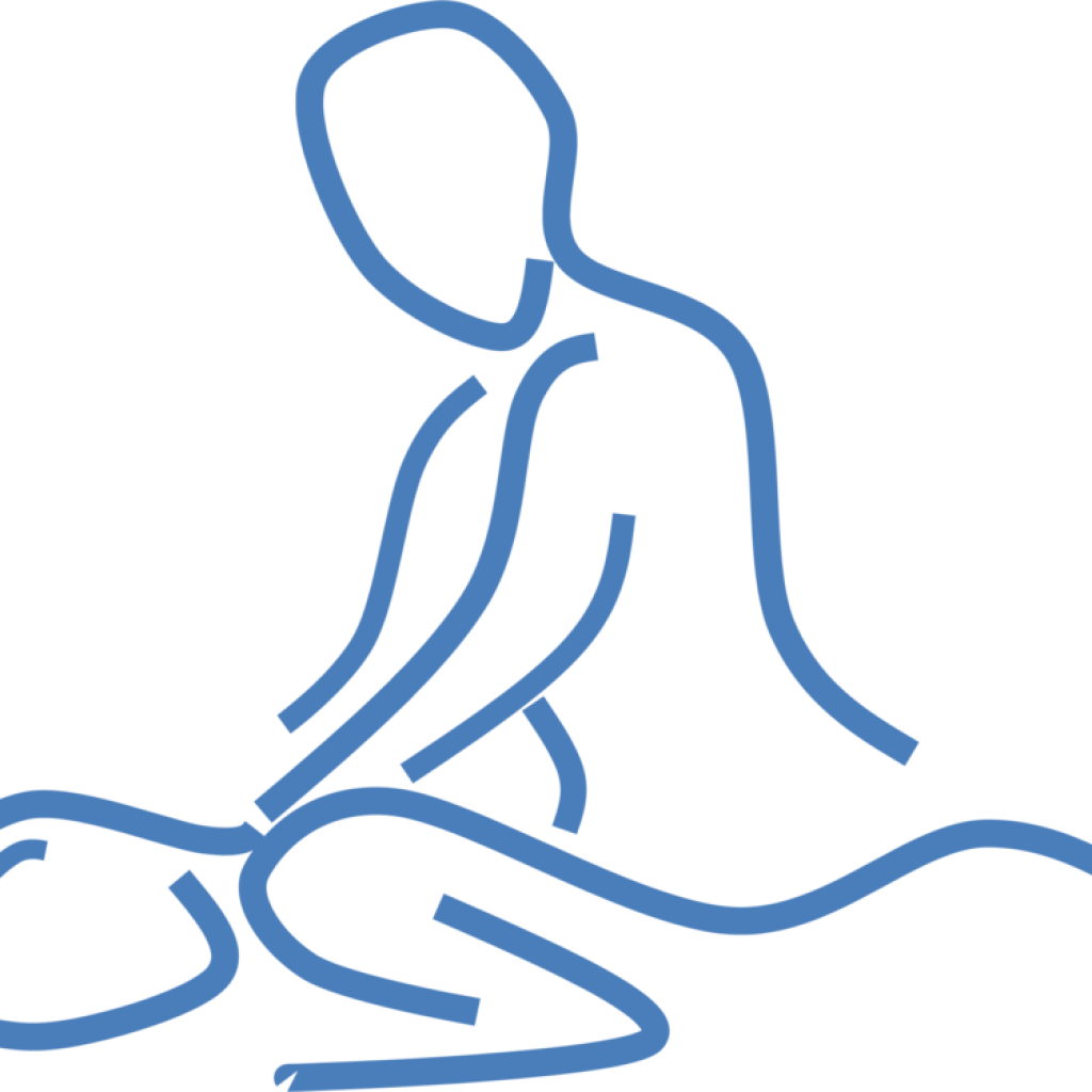 Massage Clipart Free Massage Chair Therapy Line Art - Natural Massage Oil Recipes - Transparent PNG Free Download